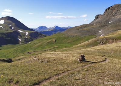 Trails through high pastures and mountain passes
