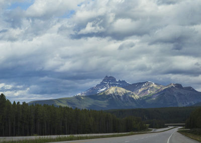 Roadside alpine views